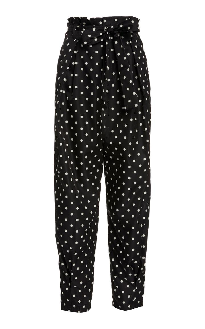 Moda Operandi Red Valentino Polka Dot Cropped Pant
