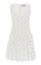 Moda Operandi Luisa Beccaria Floral-printed Cotton Dress Size: 38