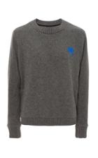 The Elder Statesman M'o Exclusive Embroidered Cashmere Sweater