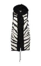 Lanvin Zebra Printed Vest