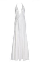 Michael Lo Sordo Alexandra Silk-satin Gown