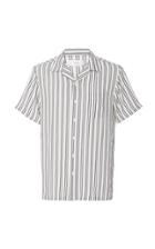 Onia Tulum Striped Voile Shirt