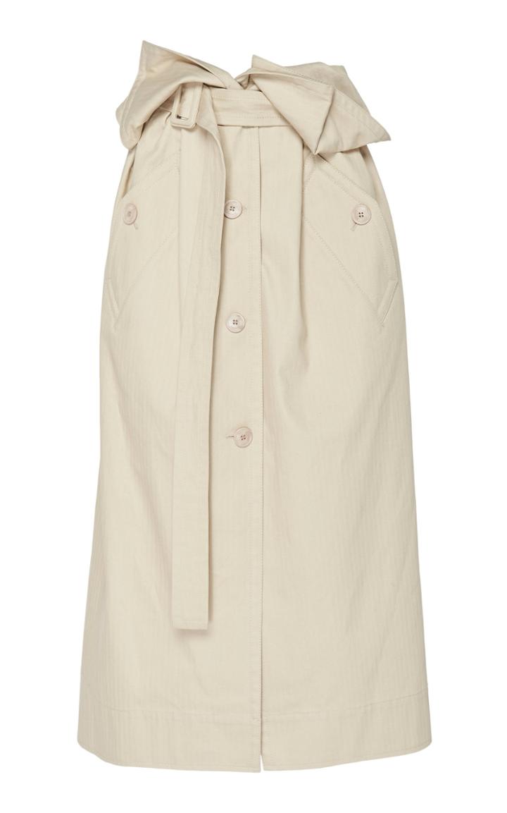 Jacquemus Belted Button-front Midi Skirt