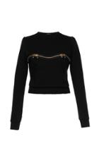 Lena Hoschek Kink Cotton Zip Sweater