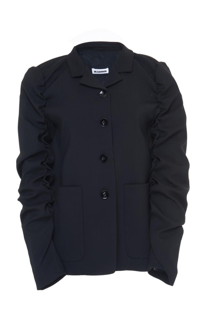 Jil Sander Faberge Ruched Jacket