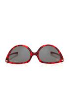 Mykita + Martin Rose Sos Reversible Printed Acetate Sunglasses