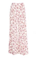 Emilia Wickstead Red Floral Trousers