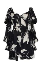Moda Operandi Andres Otalora Morgan Printed Silk Mini Dress