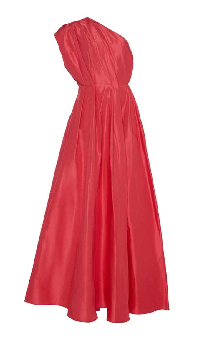 Moda Operandi Martin Grant Cold-shoulder Taffeta Gown Size: 34