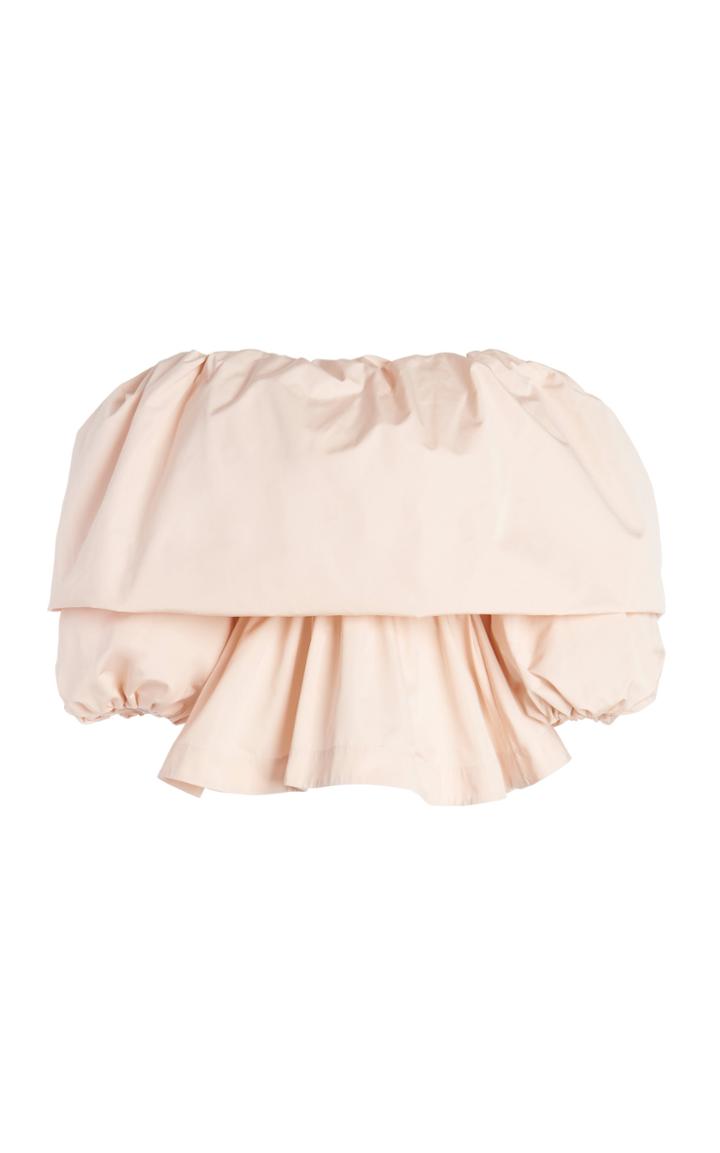 Moda Operandi Simone Rocha Off-the-shoulder Satin Top