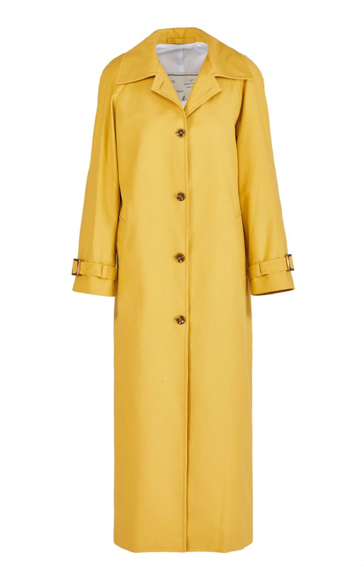 Giuliva Heritage Collection Dust Raw Cotton Twill Coat