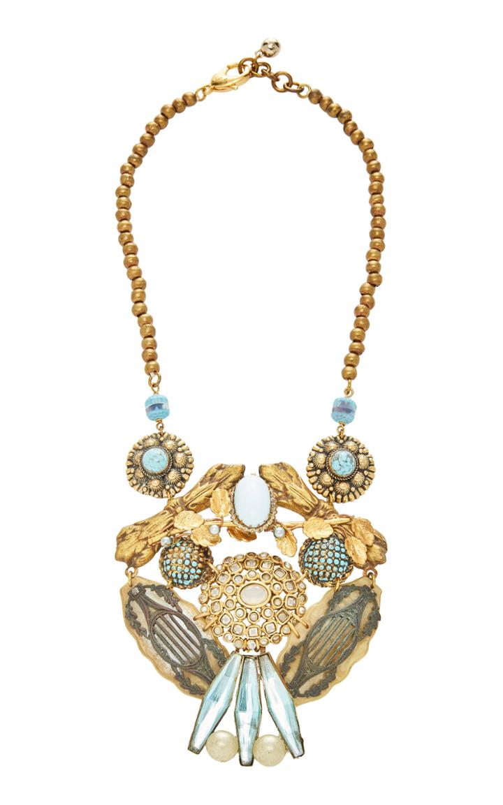 Lulu Frost One-of-a-kind African Brass Bead Necklace