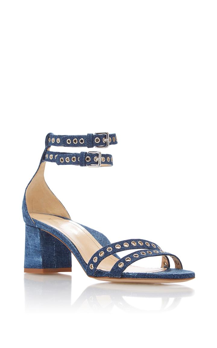 Marion Parke Beth Blue Denim Sandal
