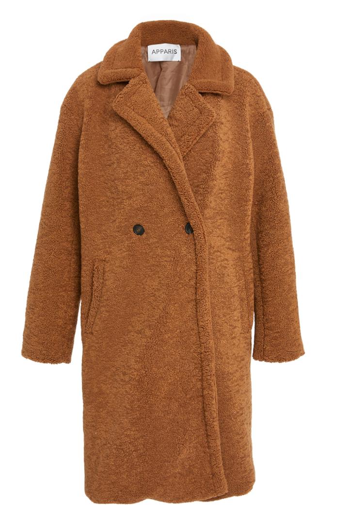 Apparis Clothilde Faux Sherpa Coat