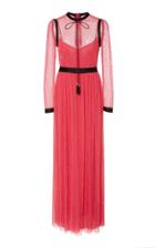 Philosophy Di Lorenzo Serafini Sheer Full Length Dress
