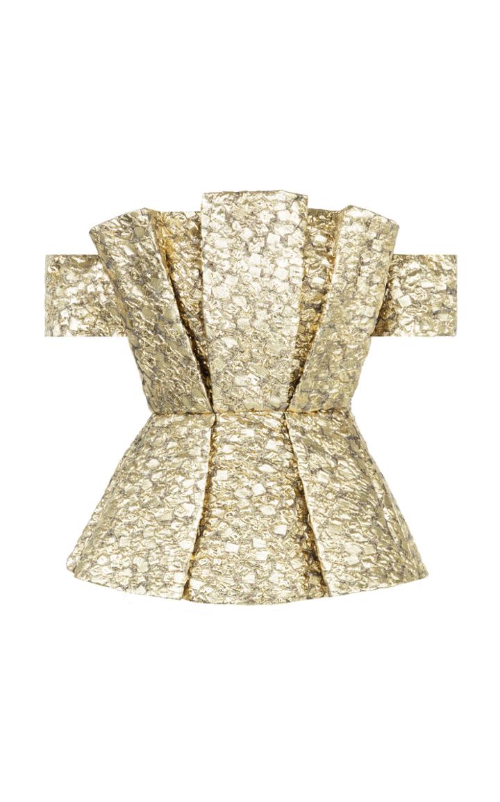 Bambah Oro Peplum Top