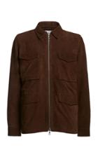 Moda Operandi Officine Gnrale Cooper Field Suede Jacket