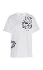 Noon By Noor Pixie Embroidered Cotton Tee