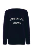 Loewe Boatneck Summer Love Wool Sweater