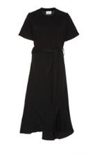 3.1 Phillip Lim T-shirt Wool Combo Short Sleeve Dress