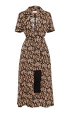 Moda Operandi Rebecca Vallance Josephine Belted Midi Dress Size: 4