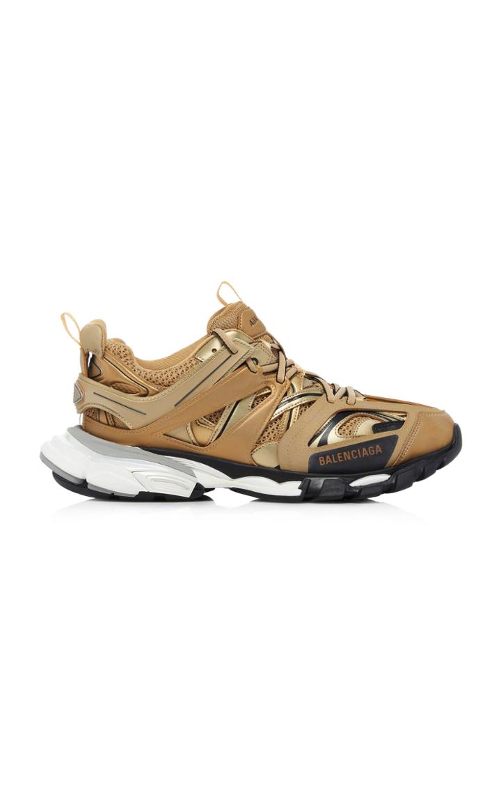 Balenciaga Track Metallic Mesh Sneakers