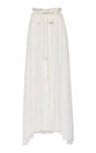 Ann Demeulemeester Belted Silk Maxi Skirt