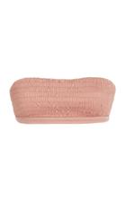 Tori Praver Renee Smocked Rosy Bandeau