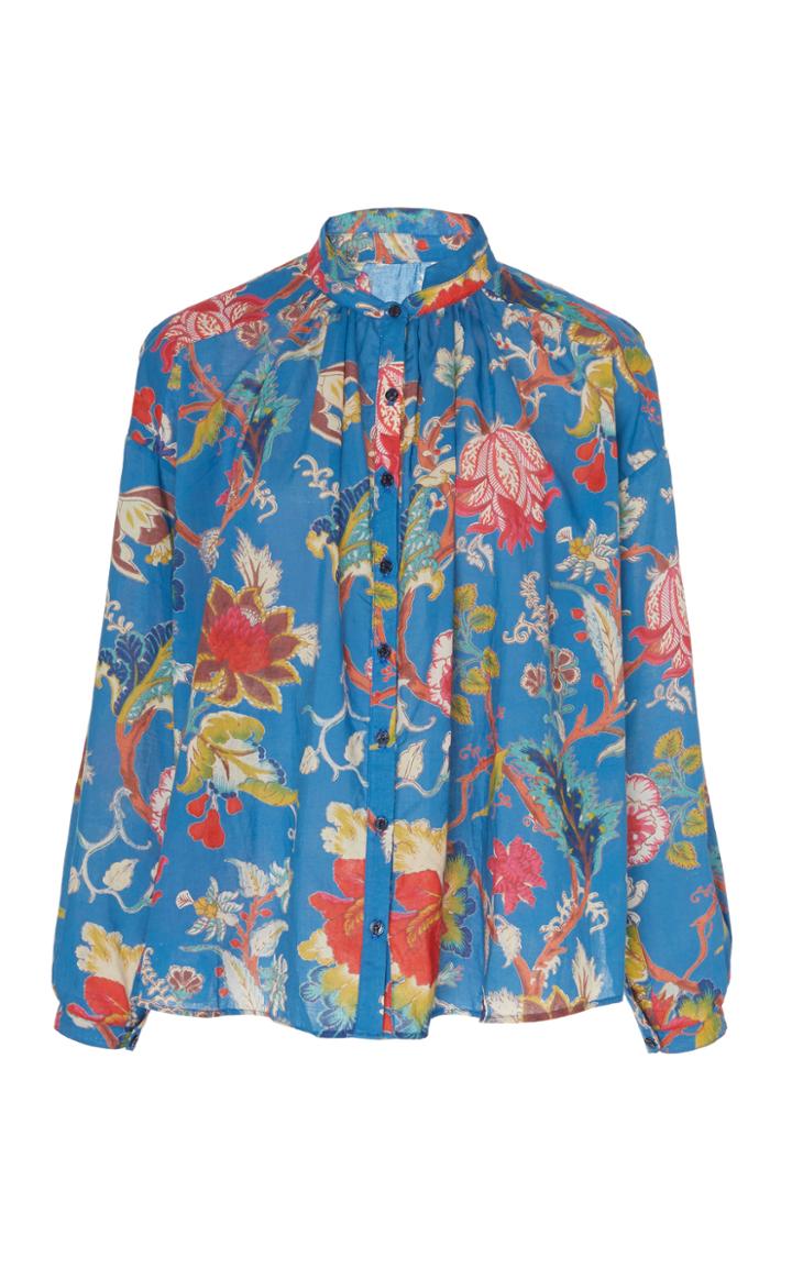 Moda Operandi Alix Of Bohemia Kiki Floral Cotton Top