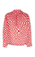 The Elder Statesman Betony Half Zip Collared Shirt