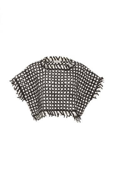 Triya Trece Oversized Woven Blouse