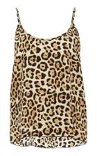 Atm Leopard-print Silk-charmeuse Camisole