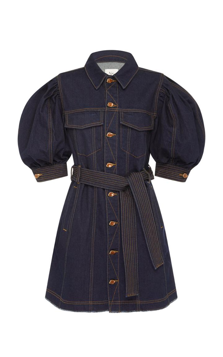Moda Operandi Aje Tori Belted Denim Dress