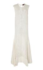Moda Operandi Albus Lumen Necto Open-knit Cotton Dress Size: 8