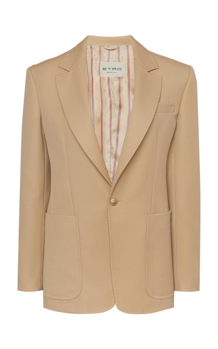 Moda Operandi Etro Wool Blazer Size: 44