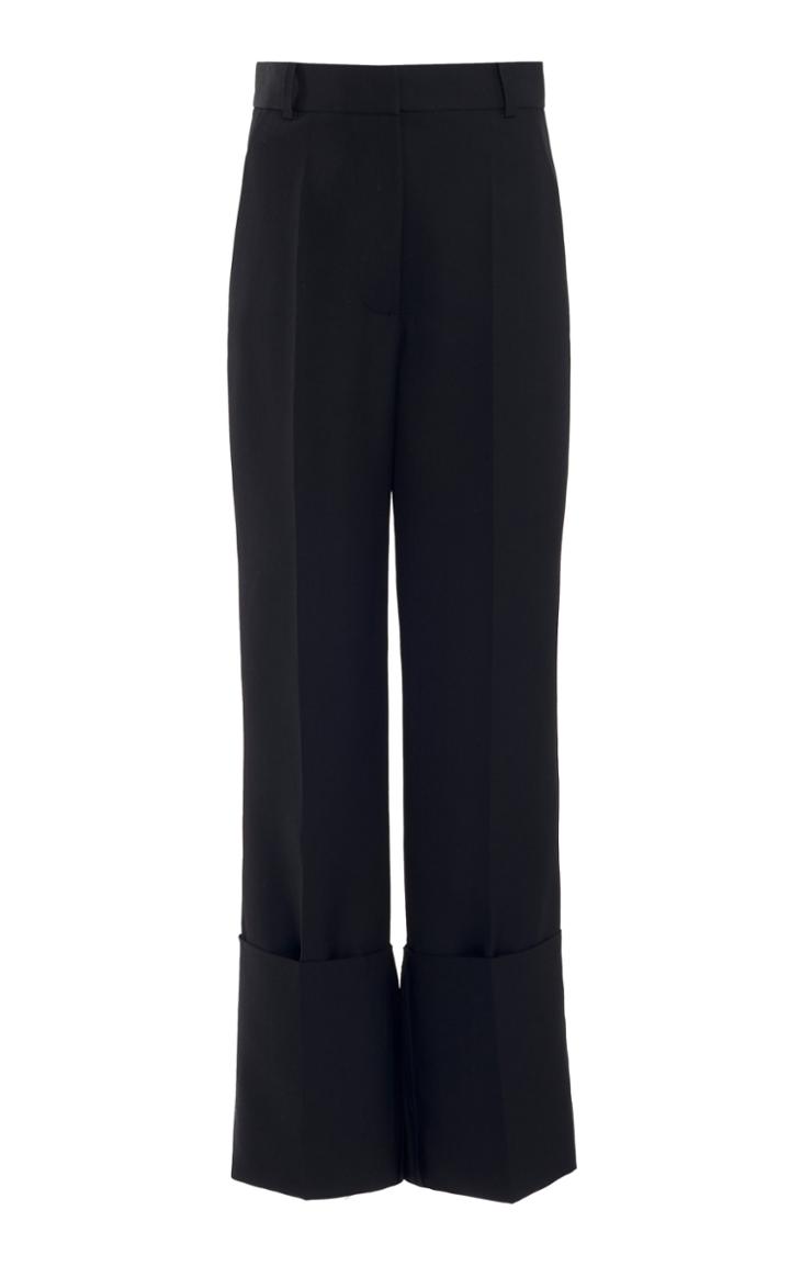 Moda Operandi Victoria Beckham Virgin Wool Straight-leg Pants