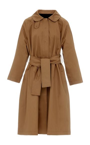 Studio Cut Cotton Trench Coat