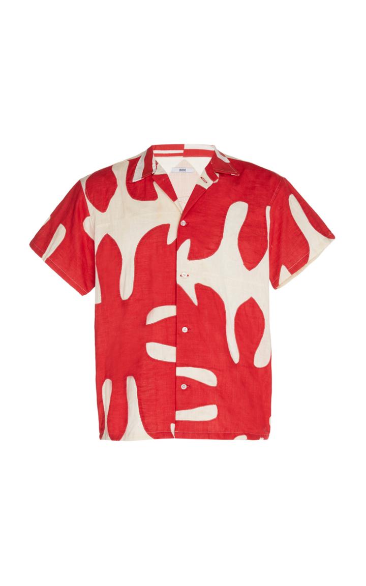 Bode Cut-out Appliqu Shirt