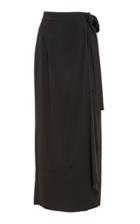 Palmer/harding Palmer//harding Wrap Midi Ruffle Skirt