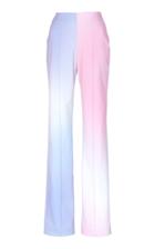 Saks Potts Lissi Ombr Stretch-cady Slim-leg Pants