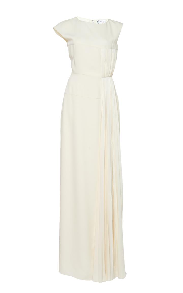 Lanvin Pleated Gown