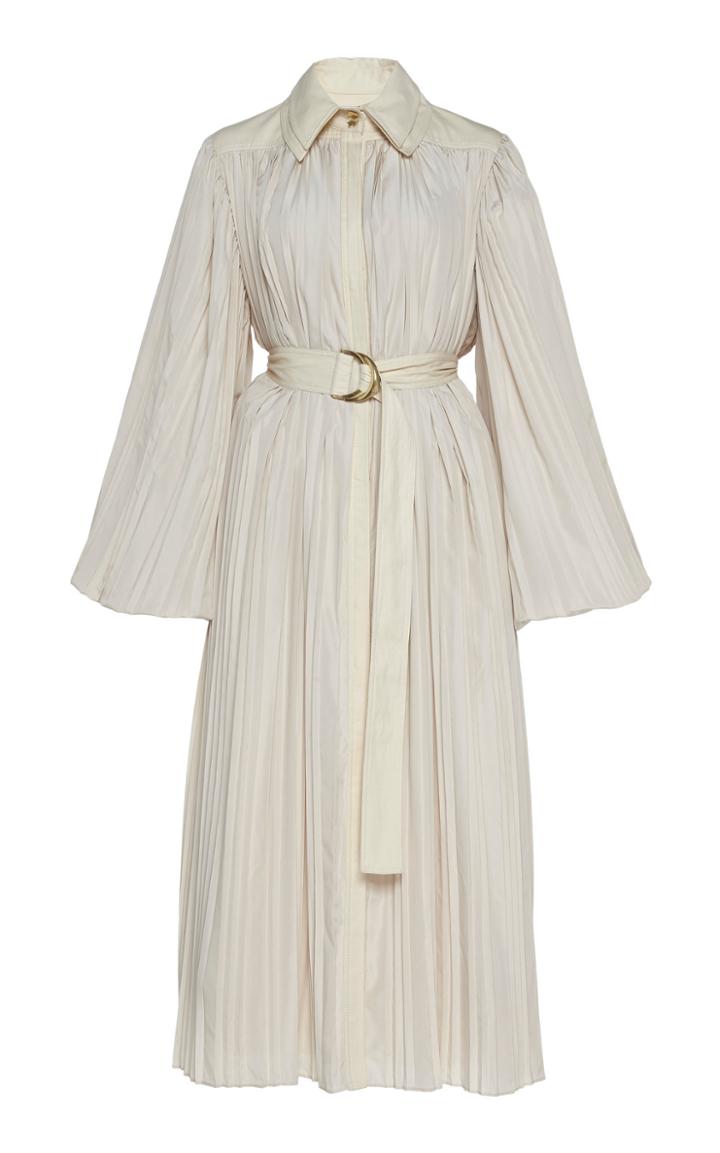 Moda Operandi Aje Prima Pleated Midi Dress Size: 4