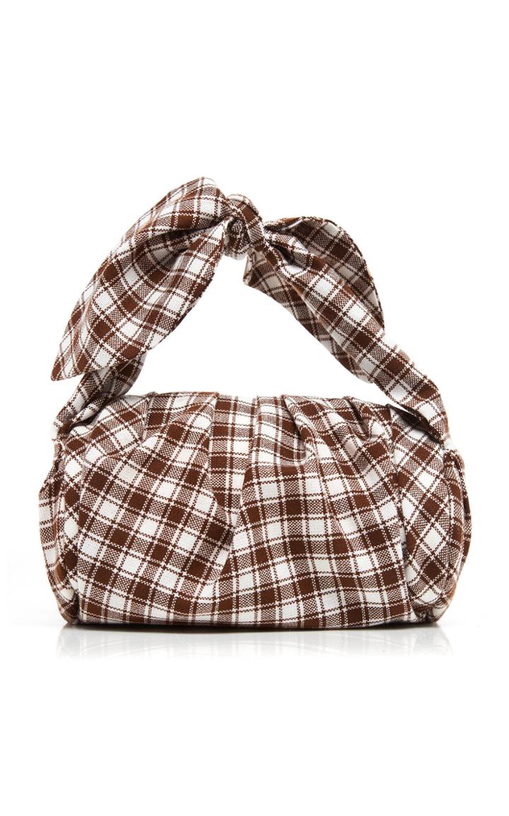 Rejina Pyo Nane Check Print Bag