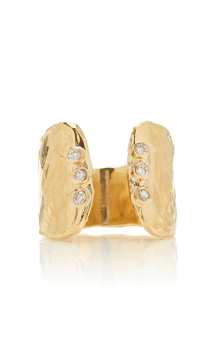 Fie Isolde Odette Signet Gold Ring