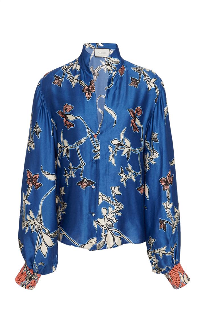 Alexis Paoli Floral Top