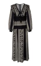 Sea Keely Long Sleeve Midi Dress
