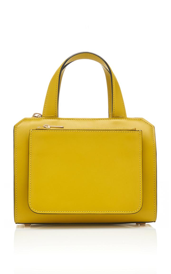 Valextra Passpartout Mini Leather Bag