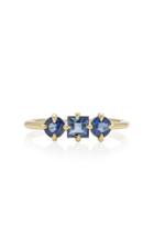 Ila Trilogy 14k Gold Sapphire Ring