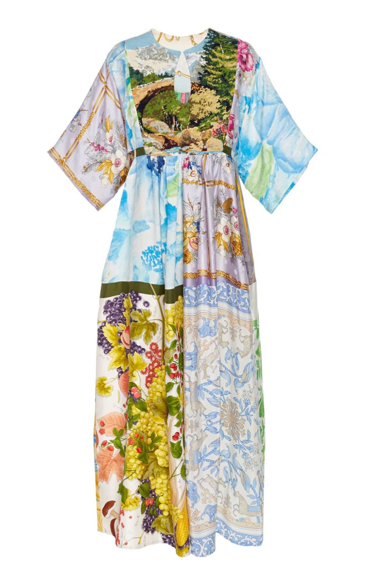 Rianna + Nina Exclusive One Of A Kind Hippie Silk Dress