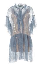 Alena Akhmadullina Lace Ruffle Mini Dress